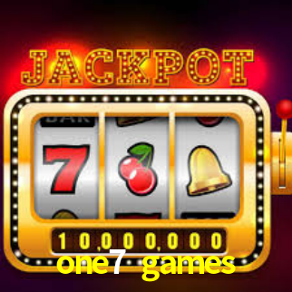 Interface do App one7 games